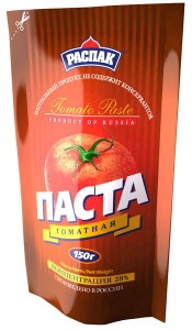 Фото: томатная паста 28%, 150г/50шт, Распак. Соусы, пасты, консервация для retail, для магазинов