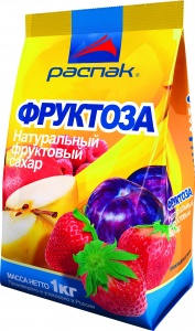Фото: фруктоза, 1кг/8шт, Распак.  Сухие компоненты и смеси для horeca, для производства