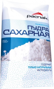 Фото: сахарная пудра, 150г/30шт, Распак. Сухие смеси для выпечки для retail, для магазинов
