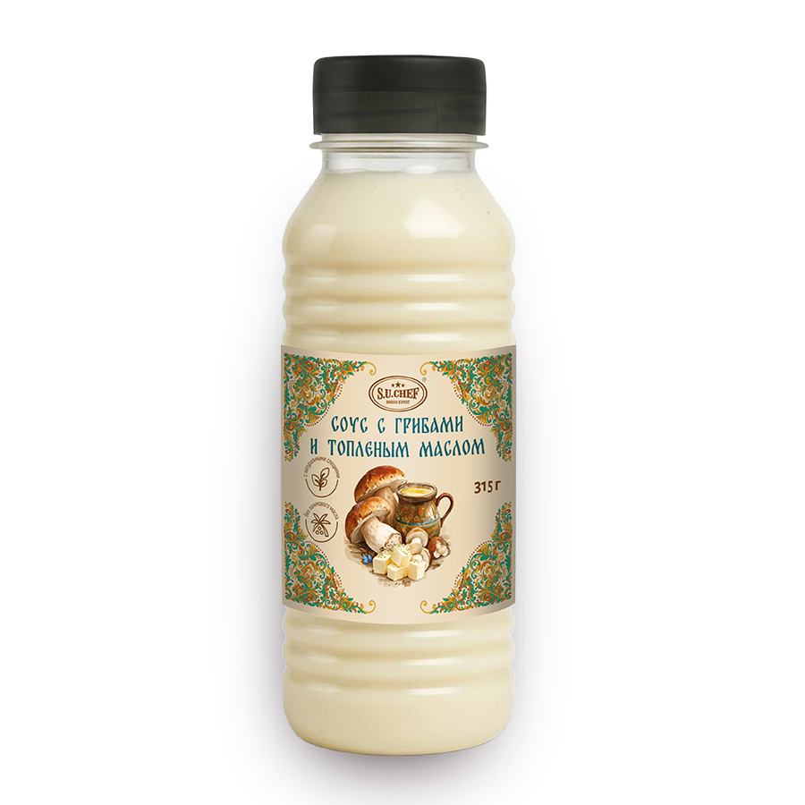 Соус майонезный с грибами и топлёным маслом